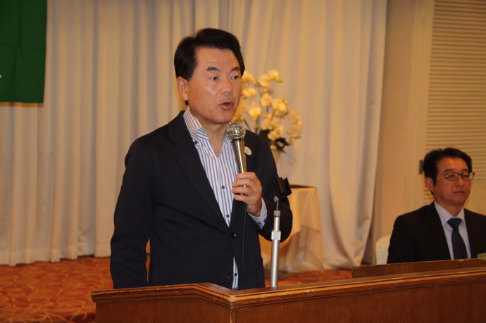 定時総会 佐藤市長のごあいさつ