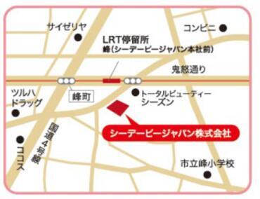 シーデーピージャパン株式会社地図