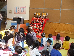 ひなまつりの様子