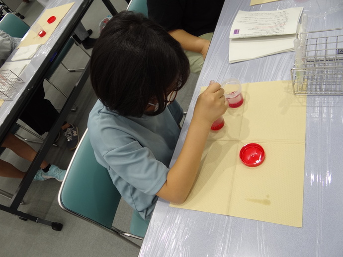 七色の水を作ろう