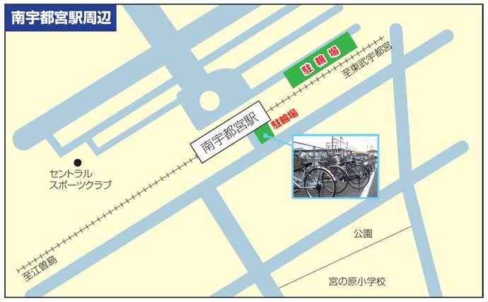 東武南宇都宮駅周辺