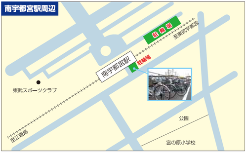 東武南宇都宮駅周辺