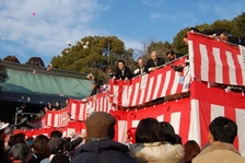 写真：二荒山神社節分祭