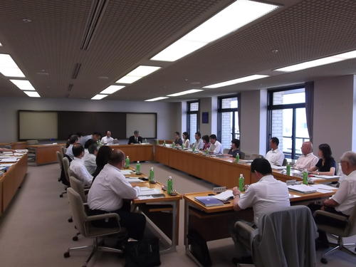 総合計画改定基本計画策定懇談会全体会写真