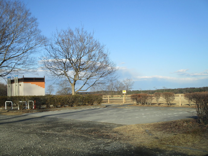 鬼怒川緑地運動公園身障者用駐車場1