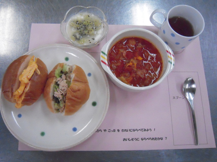 簡単朝ごはんメニュー（子ども用）