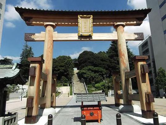 大賞　二荒山神社と大鳥居（馬場通り1丁目1番1号）