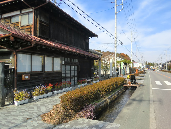 景観賞　白沢宿のまちなみ（白沢町地内）