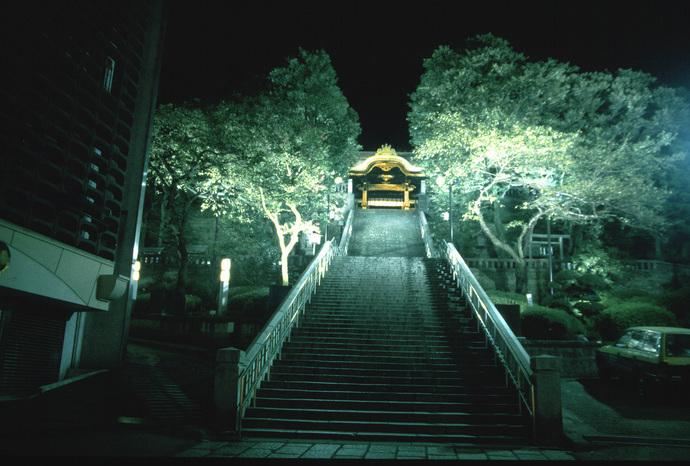 景観賞　二荒山神社ライトアップ（馬場通り1丁目1番1号）