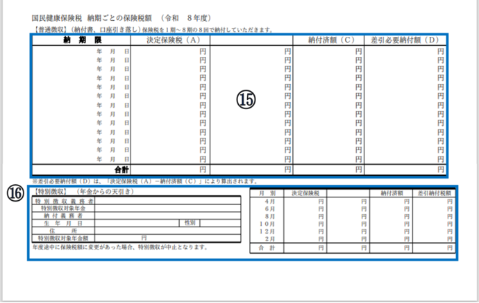 納税通知書の見方B