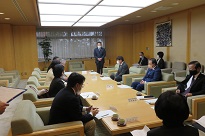 令和2年11月25日市議会との意見交換会の様子2