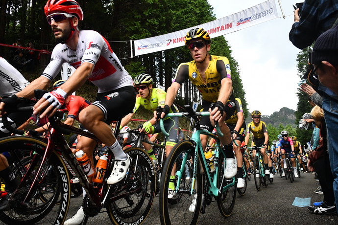 2019のロードレースの様子　森林公園