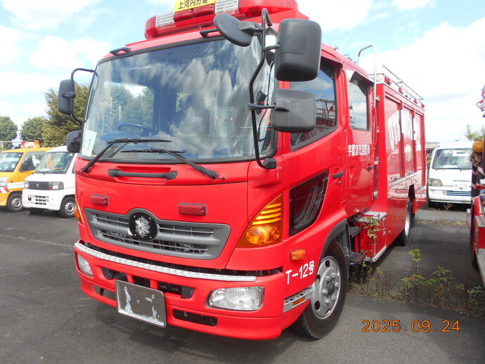 旧消防車（日野　レンジャー）