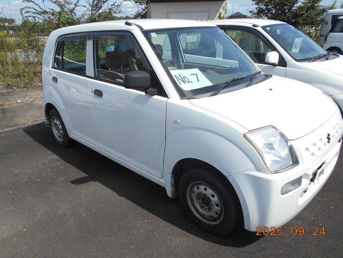旧公用車（スズキ　アルト）