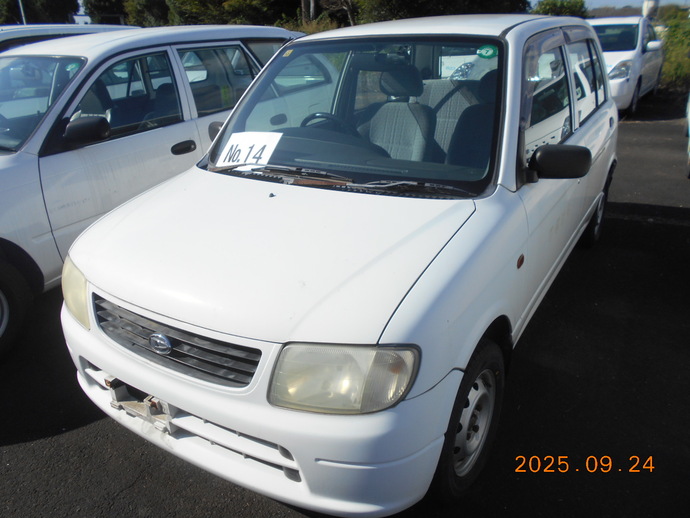 旧公用車（ダイハツ　ミラ）