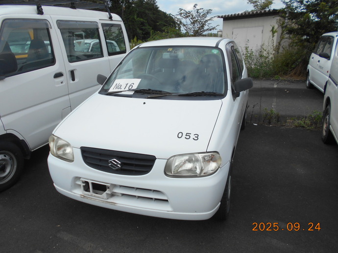 旧公用車（スズキ　アルトバン）