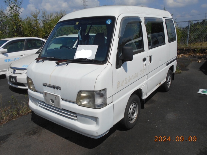 旧公用車【ジャンク品】（スバル　サンバーバン）