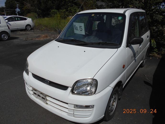 旧公用車（スバル　プレオ）