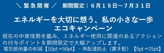 エコキャンペーン