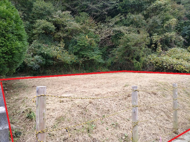 東側から撮影