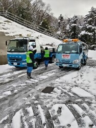 応急給水の様子