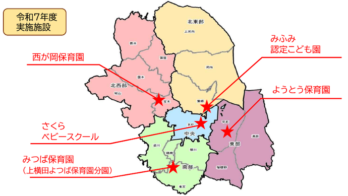 実施施設の場所