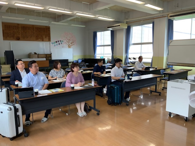視察の様子(京都市)です。