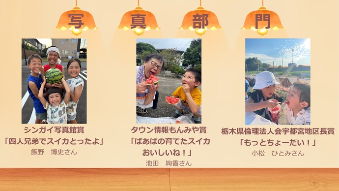 令和7年度宇都宮市長賞・特別賞・企業特別賞作品紹介