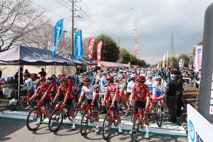 昨年の清原クリテリウム スタート前の様子