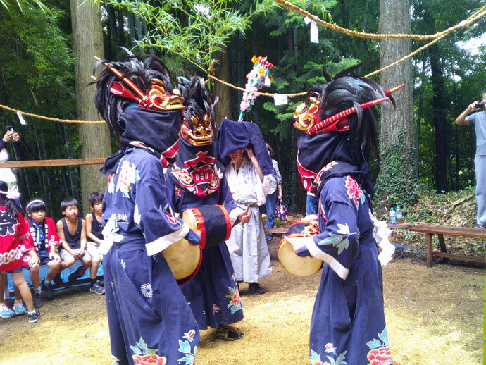 認定番号22　天下一関白流神獅子（逆面獅子舞）
