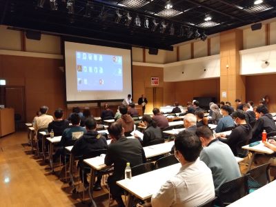 市教育委員会からの説明の様子