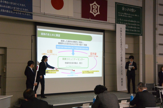 口頭発表の様子