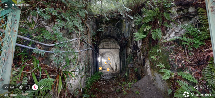 八幡山特殊地下壕入口