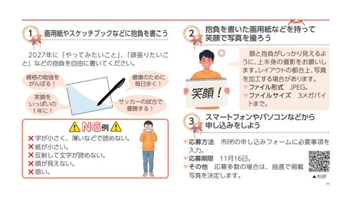 新春応募方法