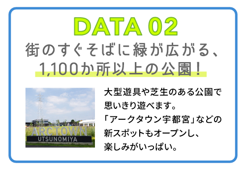 公園で、思いきり遊べる